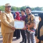 Upacara Sumpah Pemuda di Maros, Tokoh Muda Maros Ini Diberikan Penghargaan Bupati