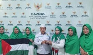 Asosiasi Majelis Taklim Maros Salurkan Donasi Palestina