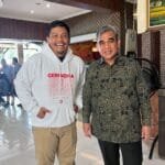 Temui Ahmad Muzani, Adam Muhammad Diamanatkan Menangkan Prabowo-Gibran di Maktim