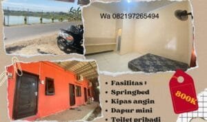 Woow !!! Rumah Kost Murah, Bersih, dan Nyaman di Makassar