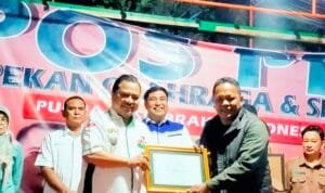 Dedikasi Tinggi Terhadap Paskibraka, Aipda Mulyadi Wahid Mendapatkan Penghargaan Dari Pengurus Pusat Purna Paskibra