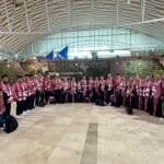 Jemaah MHU Keberangkatan Awal Ramadhan Bersama Direktur Pondok Pesantren Darul Aman Gombara Makassar