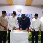 Bupati Adnan Resmikan Masjid Nur Ichsan Kantor BPN Gowa