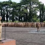 Apel Pagi Pasca Libur Lebaran, Pj Sekda Sampaikan Belasungkawa Bencana Toraja dan Luwu