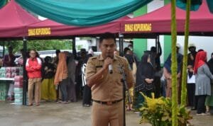 DPKP Kabupaten Maros Gelar Gerakan Pangan Murah Jelang Idul Fitri 1445 H