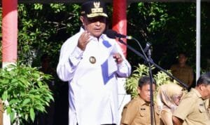 Pimpin Apel Pagi, Pj Gubernur Bahtiar Apresiasi Bantuan OPD untuk Korban Bencana di Sulsel