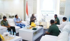 Kokohkan Kebersamaan, Panglima Divisi Infanteri 3 Kostrad Temui Ketua DPRD Sulsel