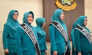 Indira Yusuf Ismail Dilantik Jadi Ketua Pembina Posyandu Kota Makassar