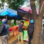 Jual Nasi Kuning Tapi Rutin Laksanakan Sedekah ke Santri