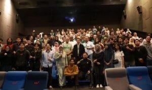 Danny Pomanto dan KAHMI Makassar Nobar Film Biografi Pendiri HMI, Lafran Pane