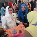 Ketua TP PKK Makassar Promosikan Produk UMKM Unggulan di Hadapan Ibu Negara dan Ibu Wapres
