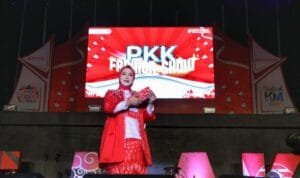 Panggung Fashion Show Tampilkan Beragam Produk UMKM Khas Masing-Masing Kecamatan