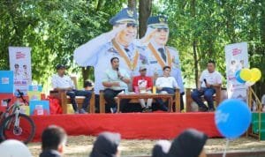 Ratusan Gen-Z dan Emak-Emak Padati SAPA HATI di Hutan Kota Maros, Bupati Apresiasi