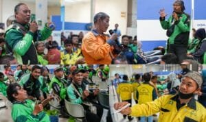 PT Pelindo Solusi Logistik Edukasi Safety Riding dan Berikan Servis Gratis untuk Pengemudi Ojek