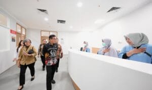 Sekretaris Daerah Sulsel Jufri Rahman Dampingi Kunker Tim Komisi IX DPR RI di RS Kemenkes Makassar