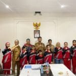 Pjs Wali Kota Makassar Lepas Tim Taekwondo Balaikota ke Kejuaraan Nasional KBPP Polri Jatim Cup