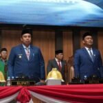 Ketua DPRD Maros Muh. Gemilang Pagessa Pimpin Rapat Paripurna DPRD Maros Terkait Pelantikan Abdul Rasyid Sebagai Wakil Ketua DPRD Maros Dari Fraksi Golkar