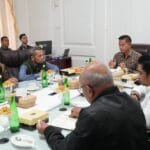 Pj Gubernur Prof Fadjry Djufry Pimpin Rakor Satgas Swasembada Pangan dengan Kepala Daerah se-Sulsel