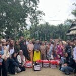 Tutup Tahun 2024, Relawan Pejalan Maros Salurkan Bantuan Kemanusiaan di Camba