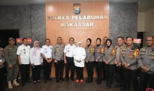 Hari Terakhir Menjabat, Indira Yusuf Ismail Dampingi Danny Pomanto Silaturahmi dan Pamitan ke Forkopimda