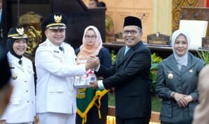 Pesan Khusus Fatmawati Rusdi saat Saksikan Sertijab Wali Kota Makassar