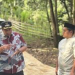 Legislator Muda Alwildan Mustahir Dampingi Bupati Maros Cek Pekerjaan Pembangunan Jembatan Pattiro