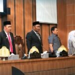 Ketua DPRD Maros Pimpin Rapat Paripurna Mendengarkan Pandangan Umum Fraksi-Fraksi DPRD