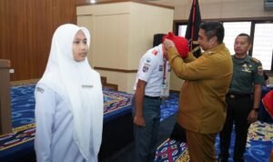 Bupati Maros Resmi Buka Pemusatan Latihan Paskibraka 2025
