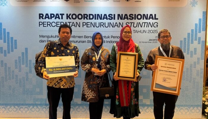 Keberhasilan Tekan Stunting, Sulsel Kantongi Insentif Rp6,9 Miliar dari Pemerintah Pusat