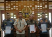 Satpol PP Pemprov Sulsel Teken MoU Penangan Kebakaran Perbatasan dengan Daerah