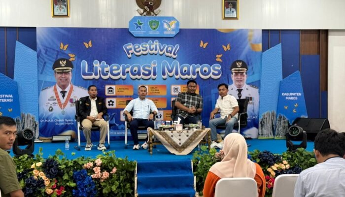 Literasi untuk Semua: Ketua DPRD Maros Tekankan Kolaborasi di Ajang Festival Literasi 2025