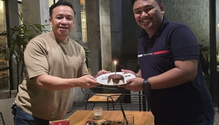 Silaturahmi Hangat Ketua SAPMA Sulsel dan Ketua DPD II KNPI Maros, Dorong Anak Muda Solid dan Bersatu