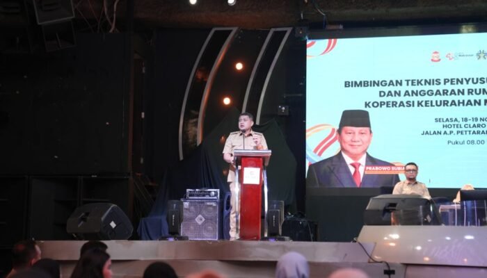 Bimtek Koperasi Merah Putih Dibuka Wali Kota Makassar, Integritas Jadi Poin Utama