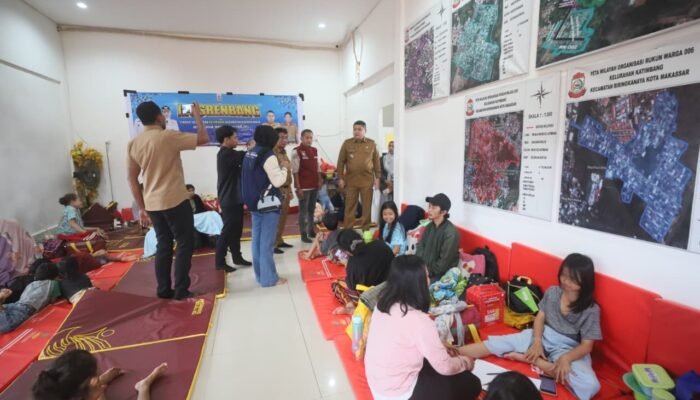Langkah Munafri di Tengah Pengungsian, Membawa Harapan bagi Korban Banjir