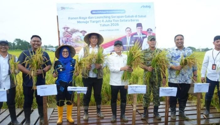 Ketua DPRD Maros  Panen Raya Bersama Menko Pangan di Turikale