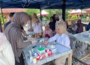 Selain Pemeriksaan Kesehatan Gratis, Andi Nirawati Juga Bagikan Susu Gratis Untuk Warga di HUT 18 Gerindra