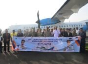 Penerbangan Perdana Masamba-Makassar Resmi Mengudara, Gubernur Sulsel Ajak Masyarakat Manfaatkan Layanan