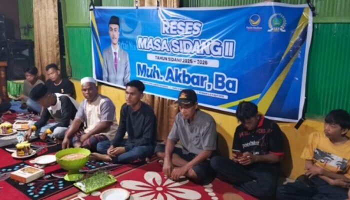 Reses di  Salenrang, Muh Akbar Serap Aspirasi Warga Soal Pertanian dan Infrastruktur