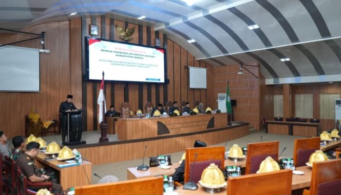 DPRD Maros Gelar Rapat Paripurna Penyampaian LKPJ Pemda Maros Tahun 2025