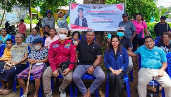 Anggota DPD RI Provinsi Papua Tekankan Makna Sila Ke-5 Di Hadapan Masyarakat Di Jayapura Papua