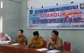 Lewat SITANDUK, Disdukcapil Maros Permudah Warga Urus Dokumen Kependudukan