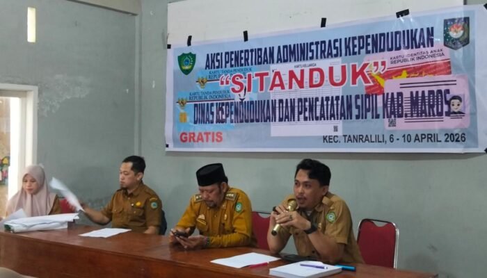 Lewat SITANDUK, Disdukcapil Maros Permudah Warga Urus Dokumen Kependudukan