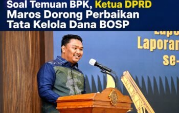 Soal Temuan BPK, Ketua DPRD Maros Dorong Perbaikan Tata Kelola Dana BOSP