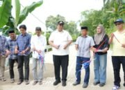 Anggota DPRD Maros Andi Mappalawa Hadiri Peresmian Jalan Salomatti–Wanuawaru di Mallawa