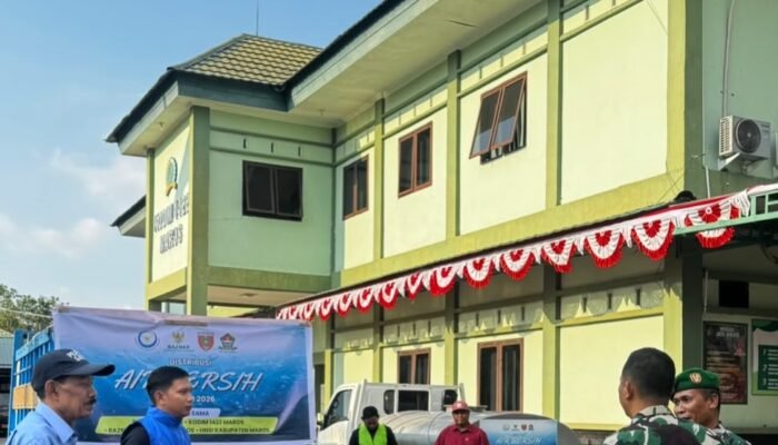 Sinergi BRPBAP3, Kodim 1422/Maros, Baznas, dan HNSI Maros Salurkan Air Bersih untuk Warga Pesisir Maros