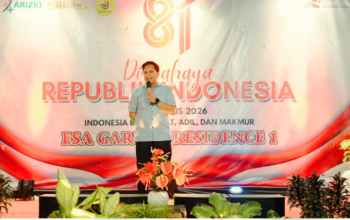 Anggota DPRD Maros Arie Anugrah Hadiri Penutupan Rangkaian Tujuh Belasan di Esa Garden