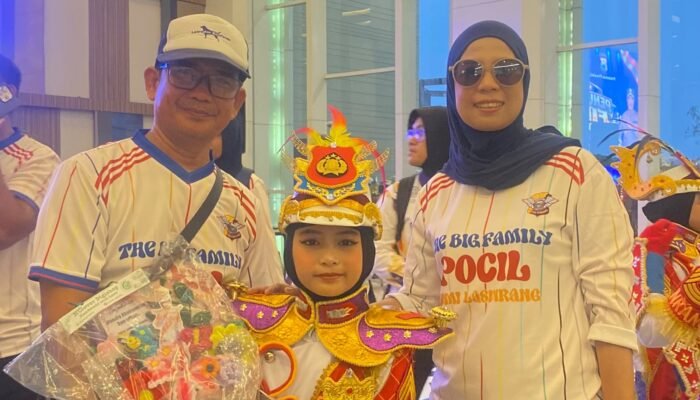 Pocil Bumi Lasinrang Meraih Juara 3 ditingkat Polda Sulsel, Qiandra Kharunnisa Ramadhani Siswa SDN 8 Pinrang Ikut Serta Dalam Barisan